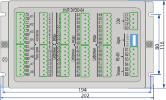HVR DI/DO-64